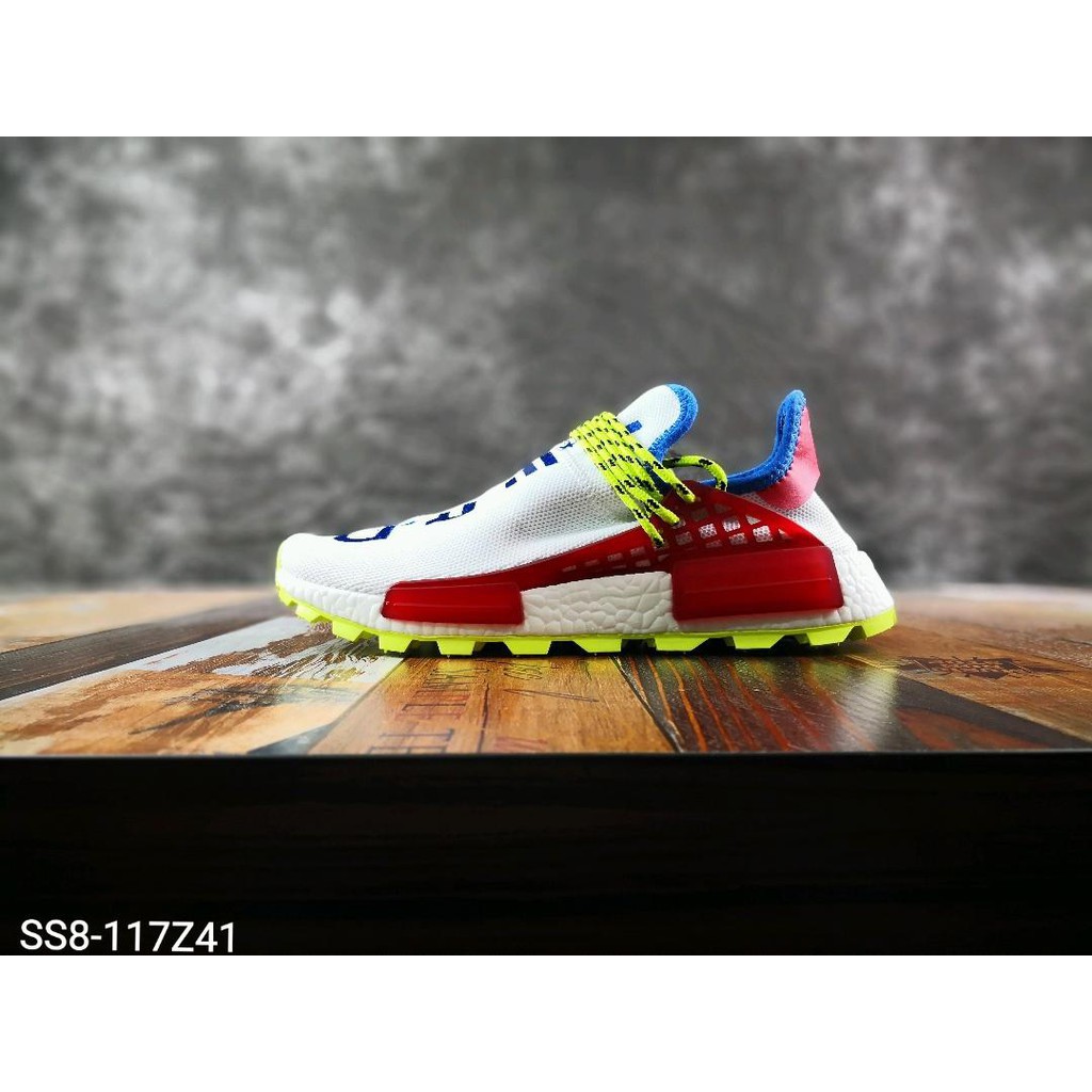 Chanel Pharrell adidas NMD Hu Official Photo Price