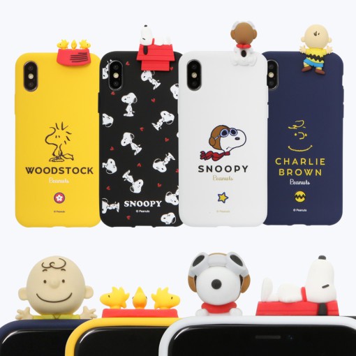 韓國 Snoopy 史努比 手機殼 公仔軟殼│Note20 Ultra + Note10 Note9 Note8