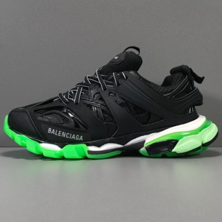 Track low trainers Balenciaga Black size 43 EU in Polyester