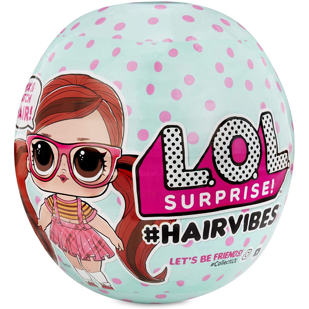 【LOL Surprise驚喜寶貝蛋】正品 L.O.L HairVibes 驚喜髮型沙龍球 隨機出貨扭蛋