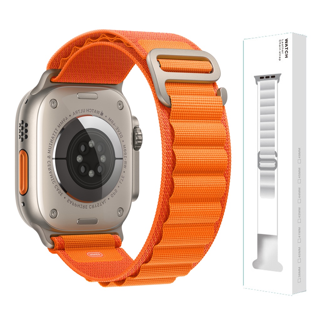【送禮品包裝盒】 蘋果回環錶帶適用Apple Watch 8 Ultra 7 6 5 SE 49mm 42mm 45mm