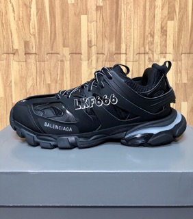 Track leather low trainers 63 Balenciaga Vestiaire Collective