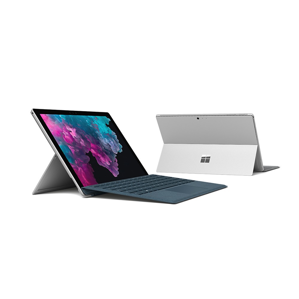 【Microsoft 微軟】Surface Pro 6 筆電12.3吋(I7/16G/512G)-白金 送原廠黑鍵盤