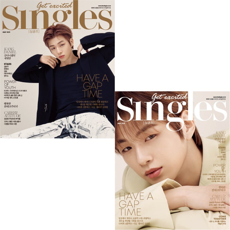 KPM-現貨 Singles (KOREA) 5月號 2021 雙封面 姜丹尼爾  Korea Popular Mall - 韓國雜誌周邊專賣店