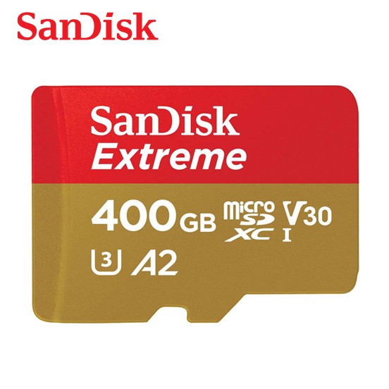 SanDisk Extreme 400G A2 V3 U3 microSDXC 記憶卡 Gopro安卓適用 廠商直送