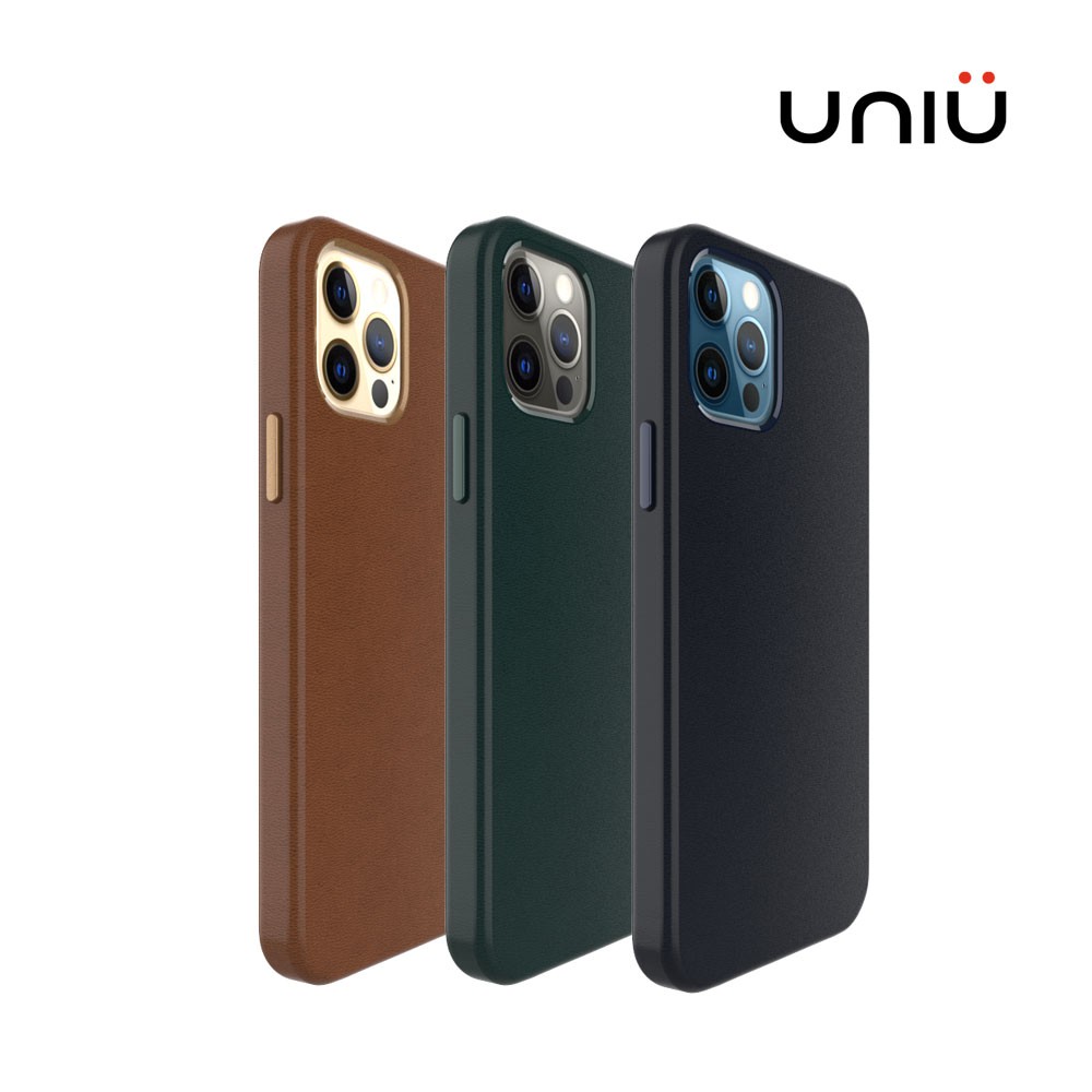 UNIU iPhone 13 12 mini Pro Pro Max CUERO 全包皮革保護殼 皮革防摔殼 手機保護套