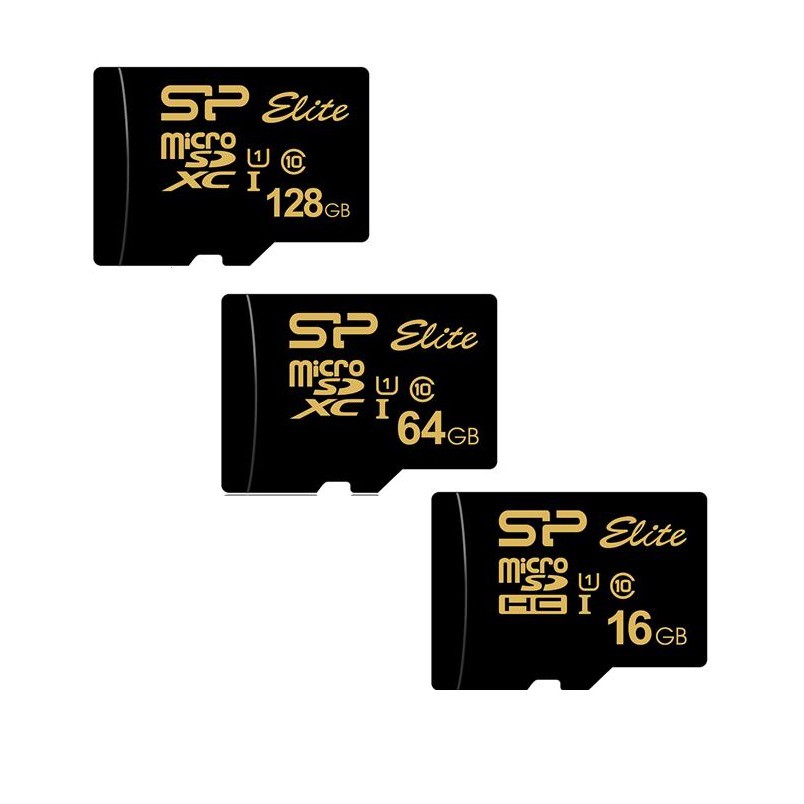 SP 廣穎 Elite microSD UHS-I U1 16GB／64GB／128GB 行車紀錄器專用高速記憶卡