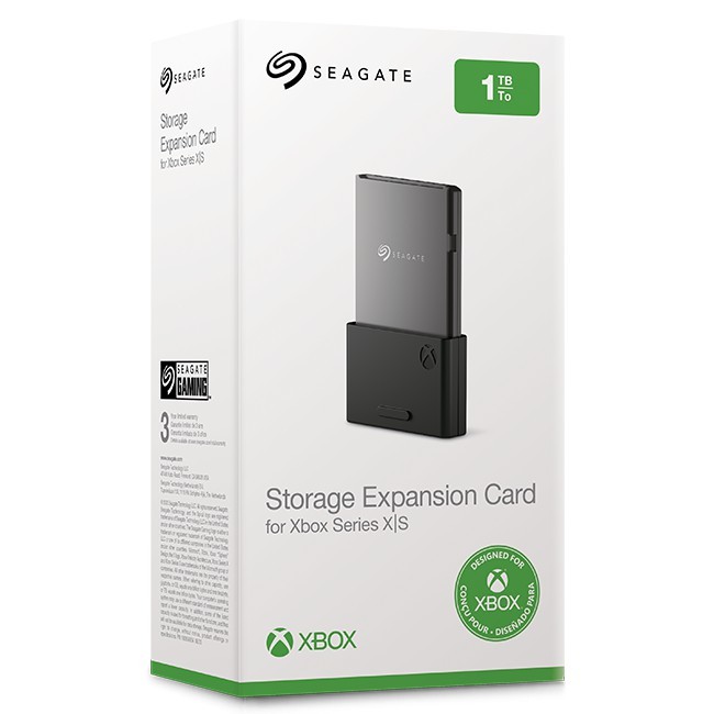 Seagate XBSX主機用 Xbox Series X|S 1TB 專用儲存裝置擴充卡【魔力電玩】