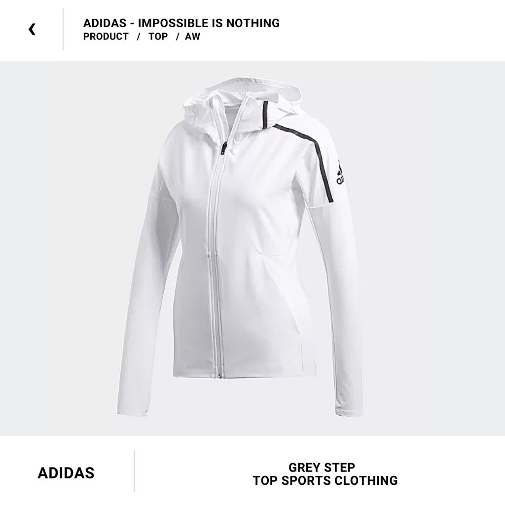 ADIDAS 愛迪達 ZNE 女 運動外套 防風外套 風衣外套 白色 CY5511 外套 全新正品
