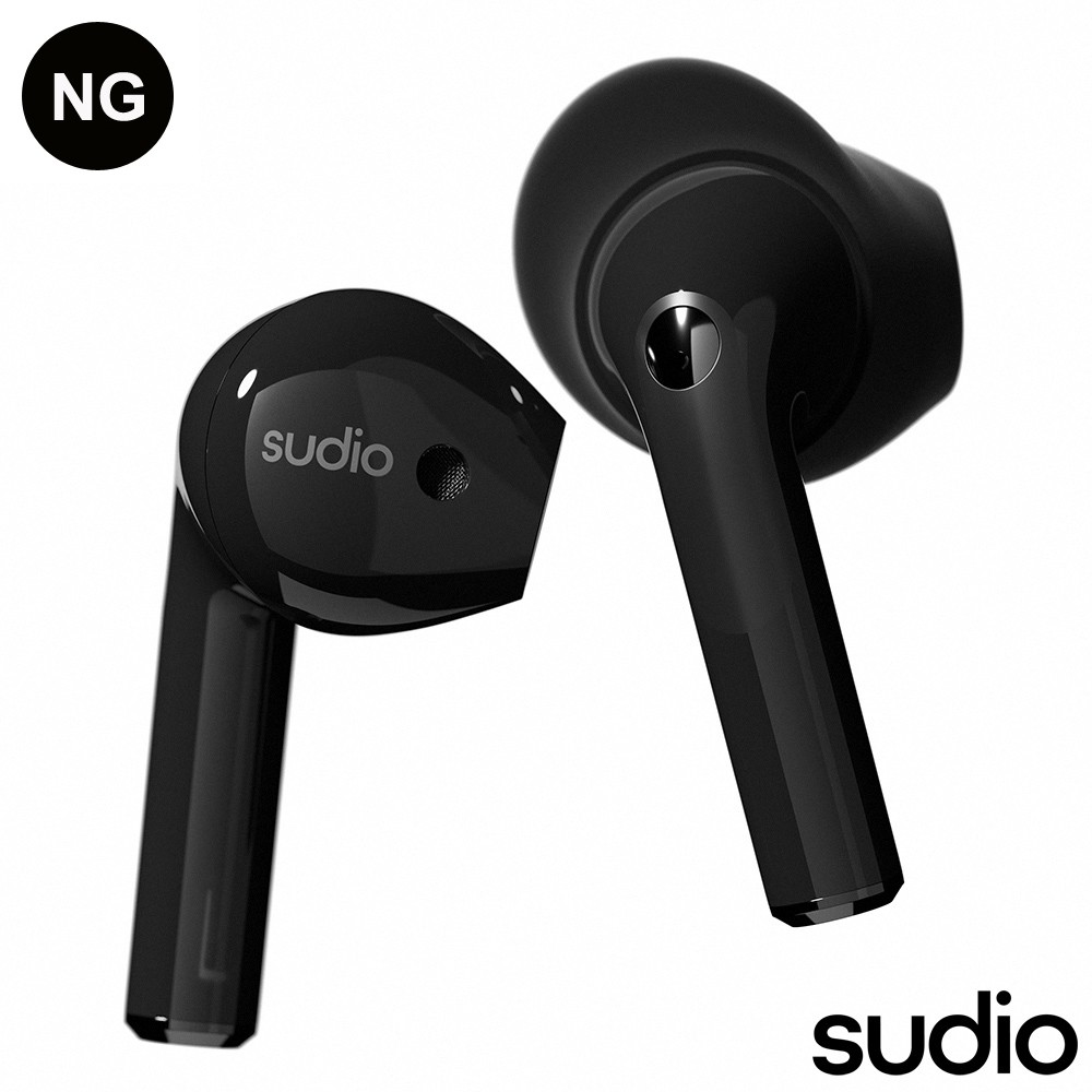 SUDIO Nio 真無線藍牙耳道式耳機 黑色 福利品