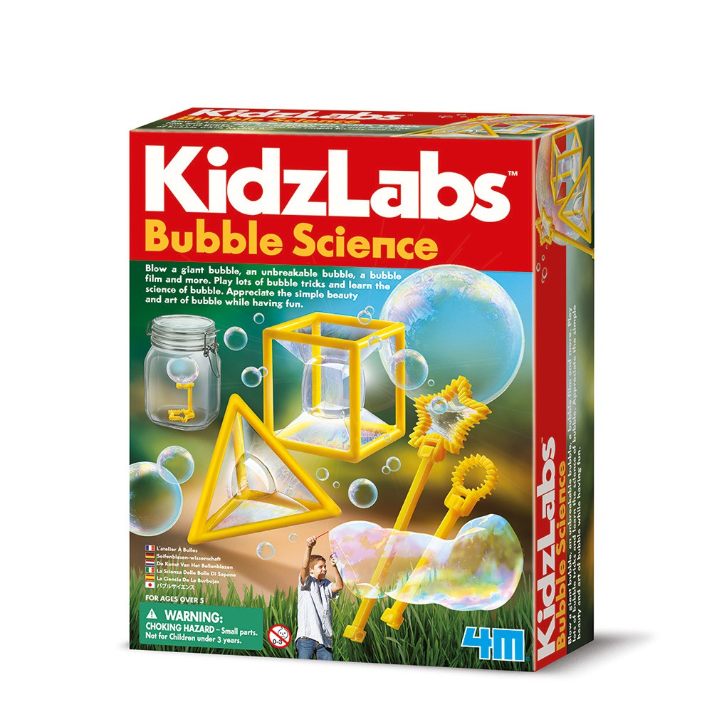 [4M]趣味泡泡科學Bubble Science