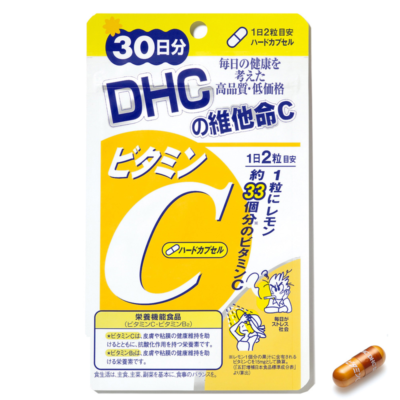 DHC 維他命C (30日份) 60粒《日藥本舖》