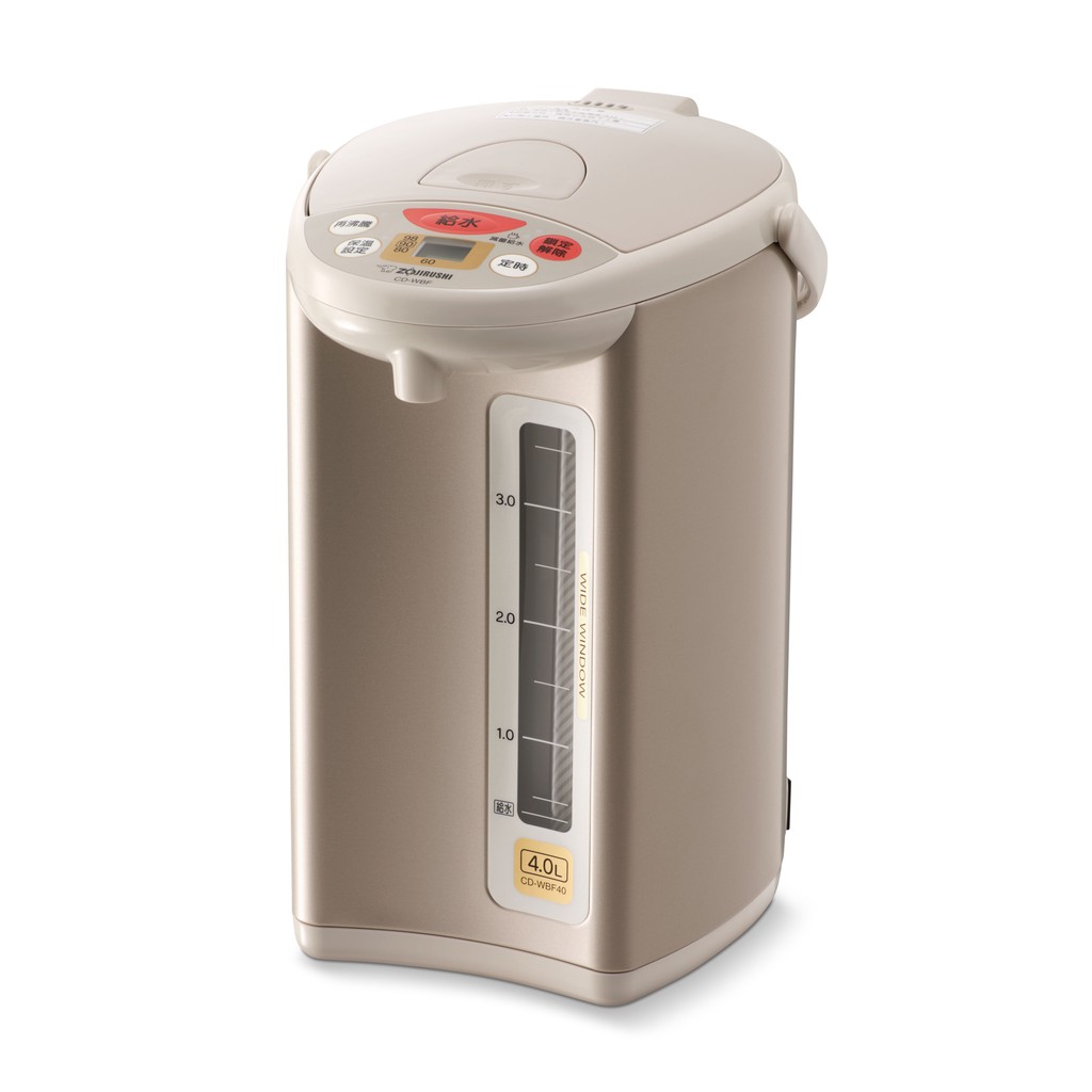 ZOJIRUSHI 象印 CD-WBF40 微電腦電動給水熱水瓶 4公升 兩台以上請選宅配 ZOJIRUSHI 象印 CD-WBF40 微電腦電動給水熱水瓶 4公升 兩台以上請選宅配