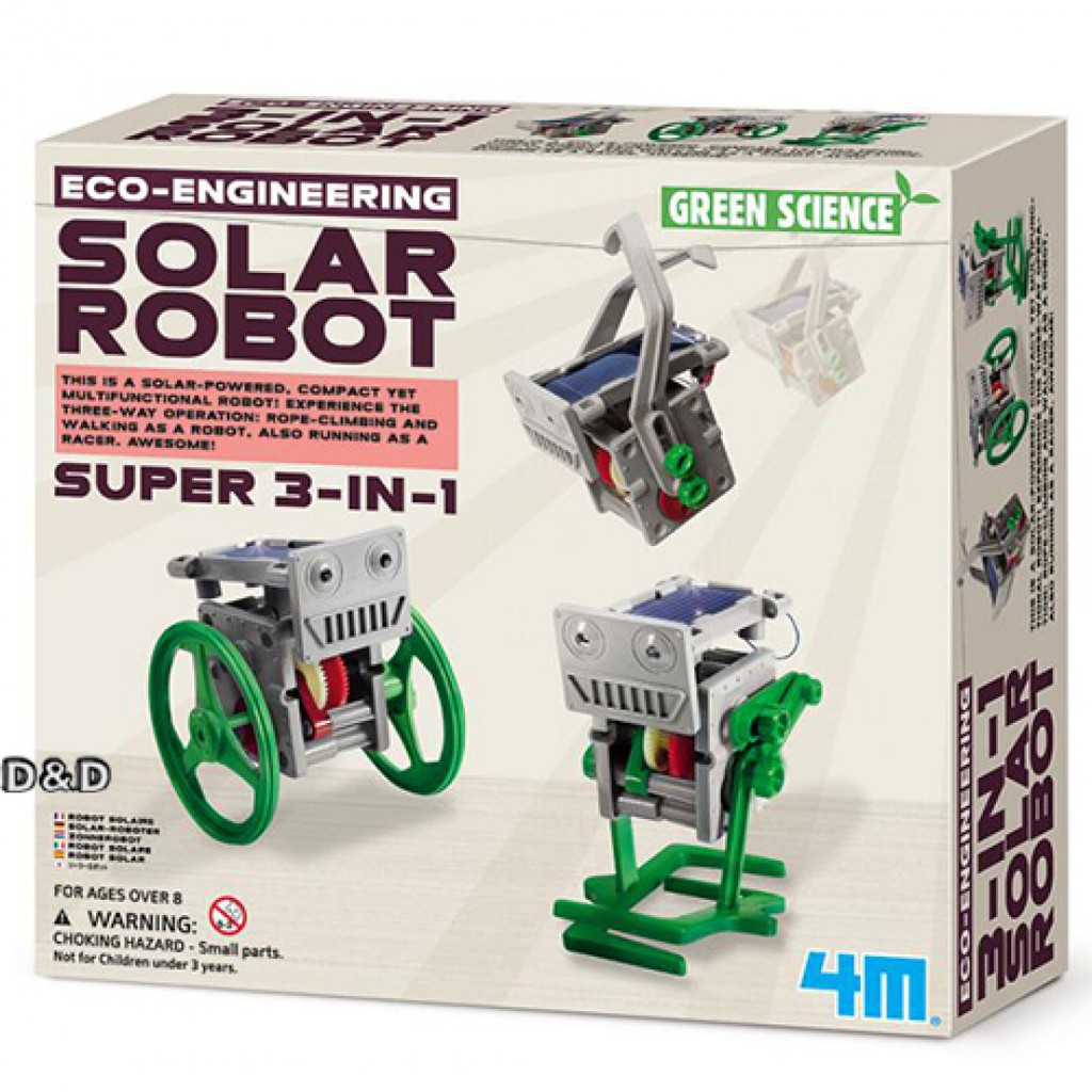 4m solar robot