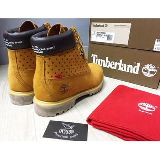 supreme timberland comme des garcons