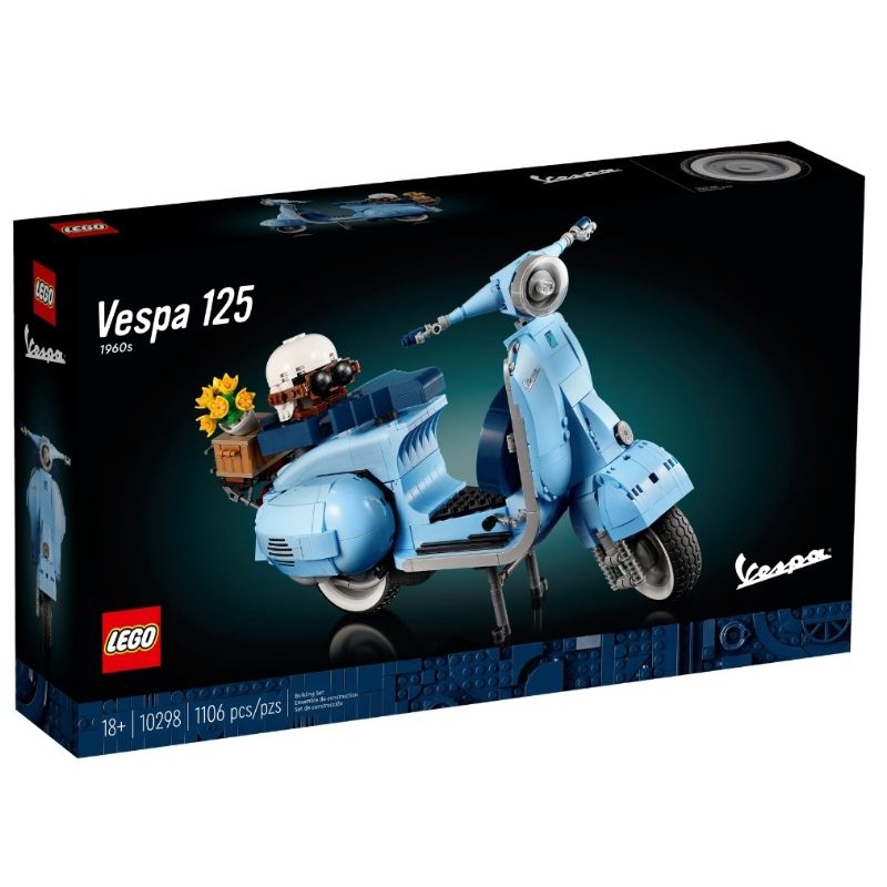 【ToyDreams】LEGO樂高 Creator Expert 10298 偉士牌 Vespa 125