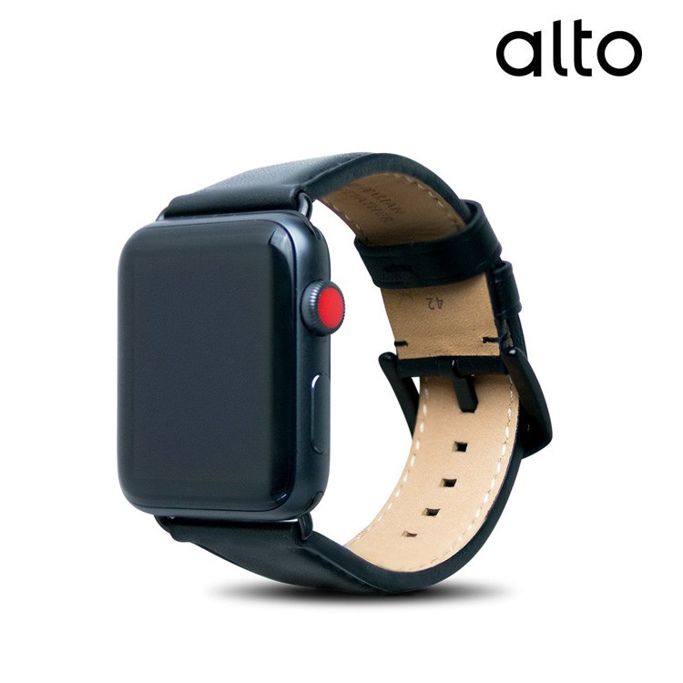 Alto Apple Watch 皮革錶帶 Series 6 SE 5 4 3 2 1 意大利 皮革 錶帶