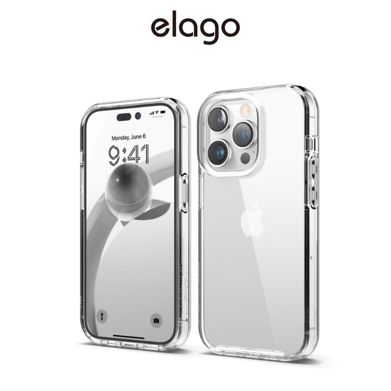 [elago] Hybrid 透明手機保護殼(適用iPhone14/14 Pro/14 Plus/14 Pro Max)