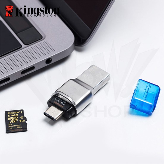 Kingston金士頓 MobileLite Duo 3C Type-C USB 雙介面 microSD讀卡機