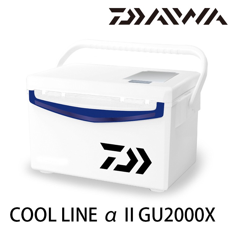 DAIWA COOL LINE ALPHA II GU 2000X 藍 [漁拓釣具] [硬式冰箱]