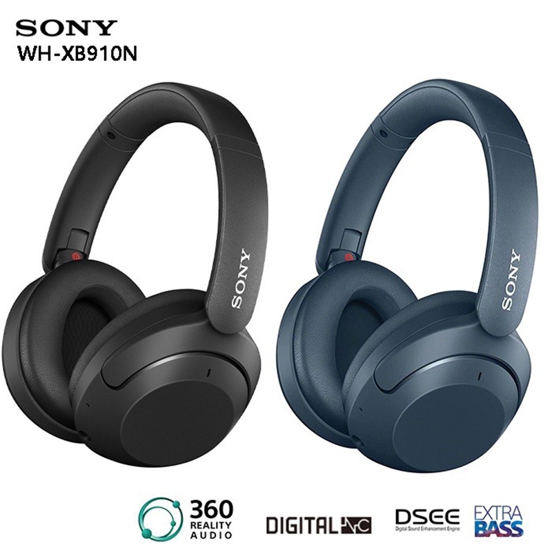 Sony WH-XB910N 降噪耳機【eYeCam】EXTRA BASS 無線 重低音 無線藍牙降噪 耳機