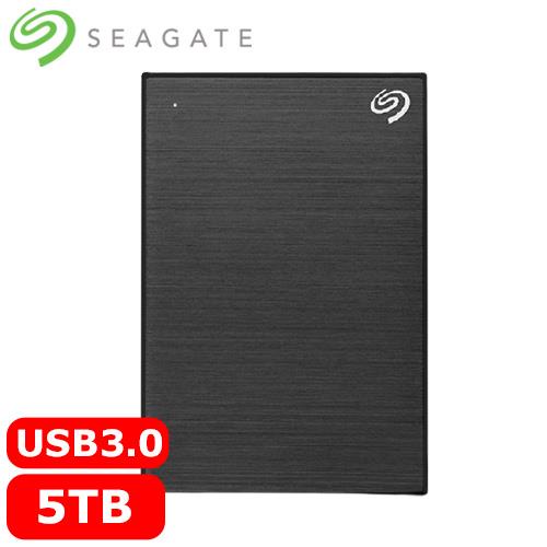 Seagate希捷 One Touch 5TB 2.5吋行動硬碟 極夜黑 (STKZ5000400)原價 4188(現省