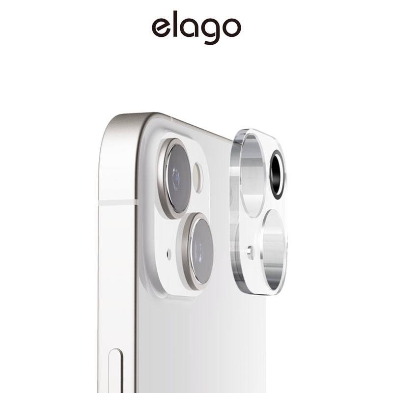 [elago] 鋼化照相机镜头保護貼 (適用 iPhone14/14 Pro/14 Plus/14 Pro Max)