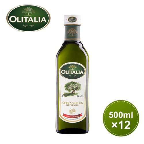 【奧利塔olitalia】特級初榨橄欖油500ml *12瓶_ A220009
