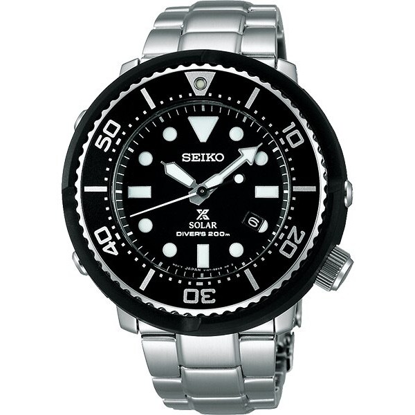 Seiko Prospex V147-0AX0D(SBDN021J) 鮪魚罐頭太陽能限量腕錶/黑面 46mm