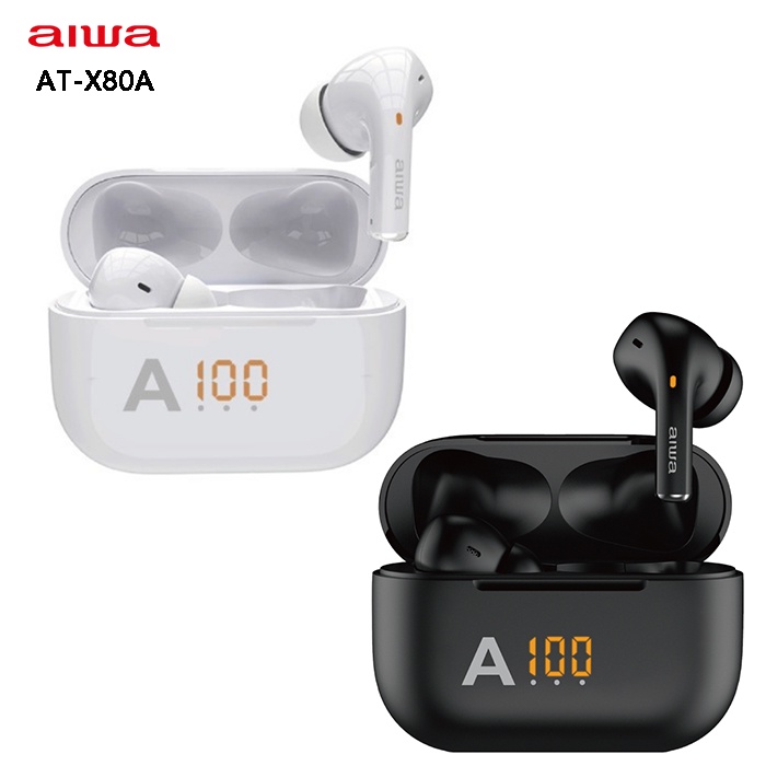 AIWA 愛華 AT-X80A 無線藍牙立體聲耳機 (個性潮牌3C館)