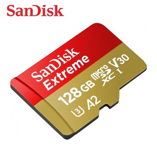 SanDisk Extreme MicroSD UHS-I(V30)(A2) 128GB 記憶卡【極限專賣】