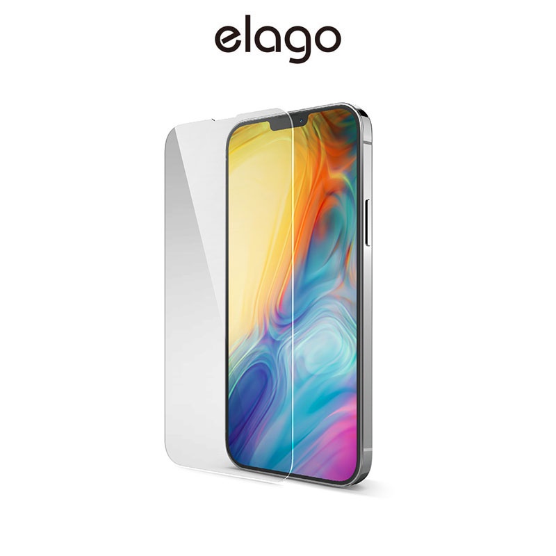 [elago] 鋼化玻璃螢幕保護貼 (適用 iPhone13 Mini/13/13 Pro/13 Pro Max)