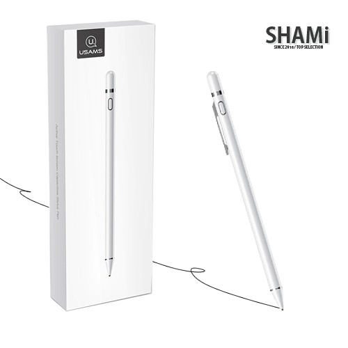 USAMS Apple Pencil 電容觸控筆 iPad Pro 蘋果平板觸控手寫觸屏 華為通用 繪圖筆