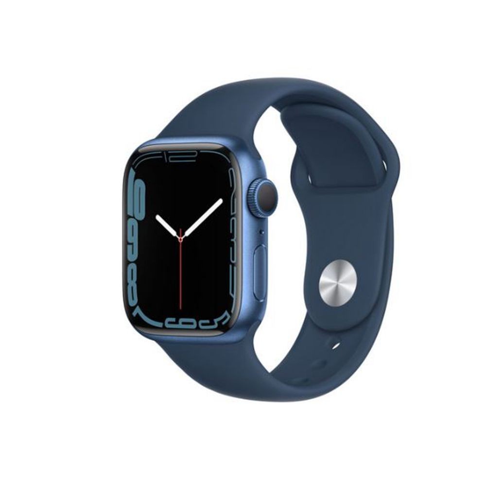 Apple Watch S7 鋁金屬(41藍)  MKN13TA/A 【全國電子】