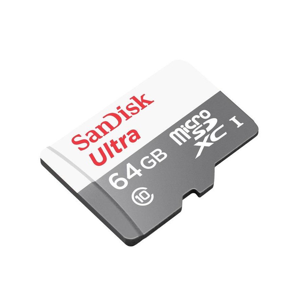 SanDisk Ultra microSD UHS-I 64G記憶卡-白 100MB/s 台灣公司貨