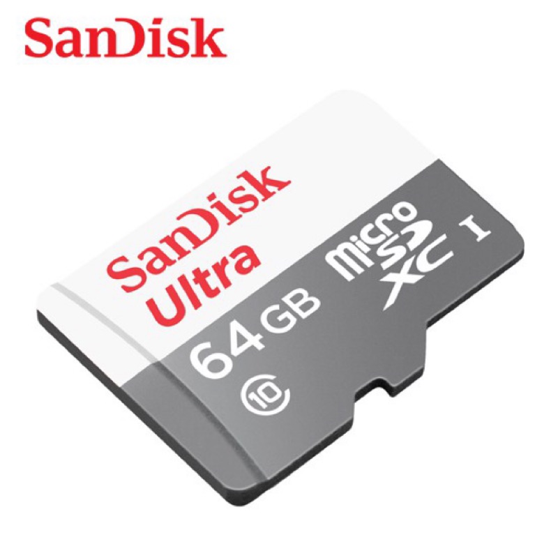 NEW SANDISK 64G ULTRA microSD UHS-I 100MB /s 記憶卡