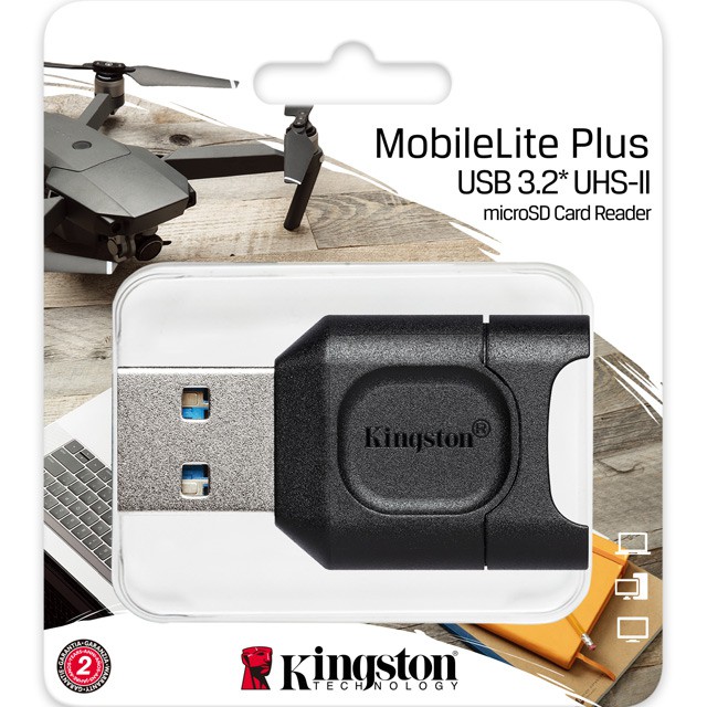 金士頓Kingston MLPM MobileLite Plus MicroSD讀卡機USB3.2 UHS-II蝦皮直送