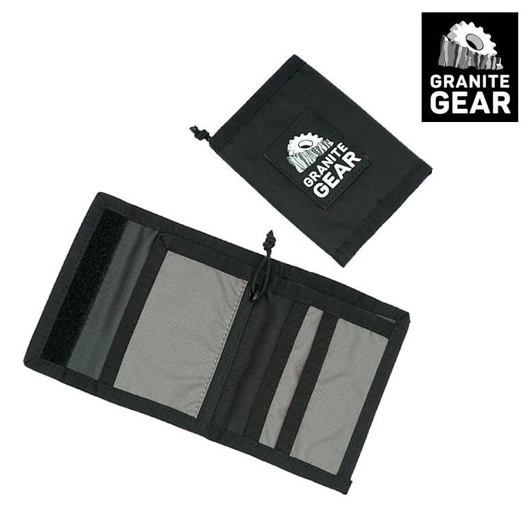 Granite Gear 三折皮夾 黑色 1000166 UL Wallet
