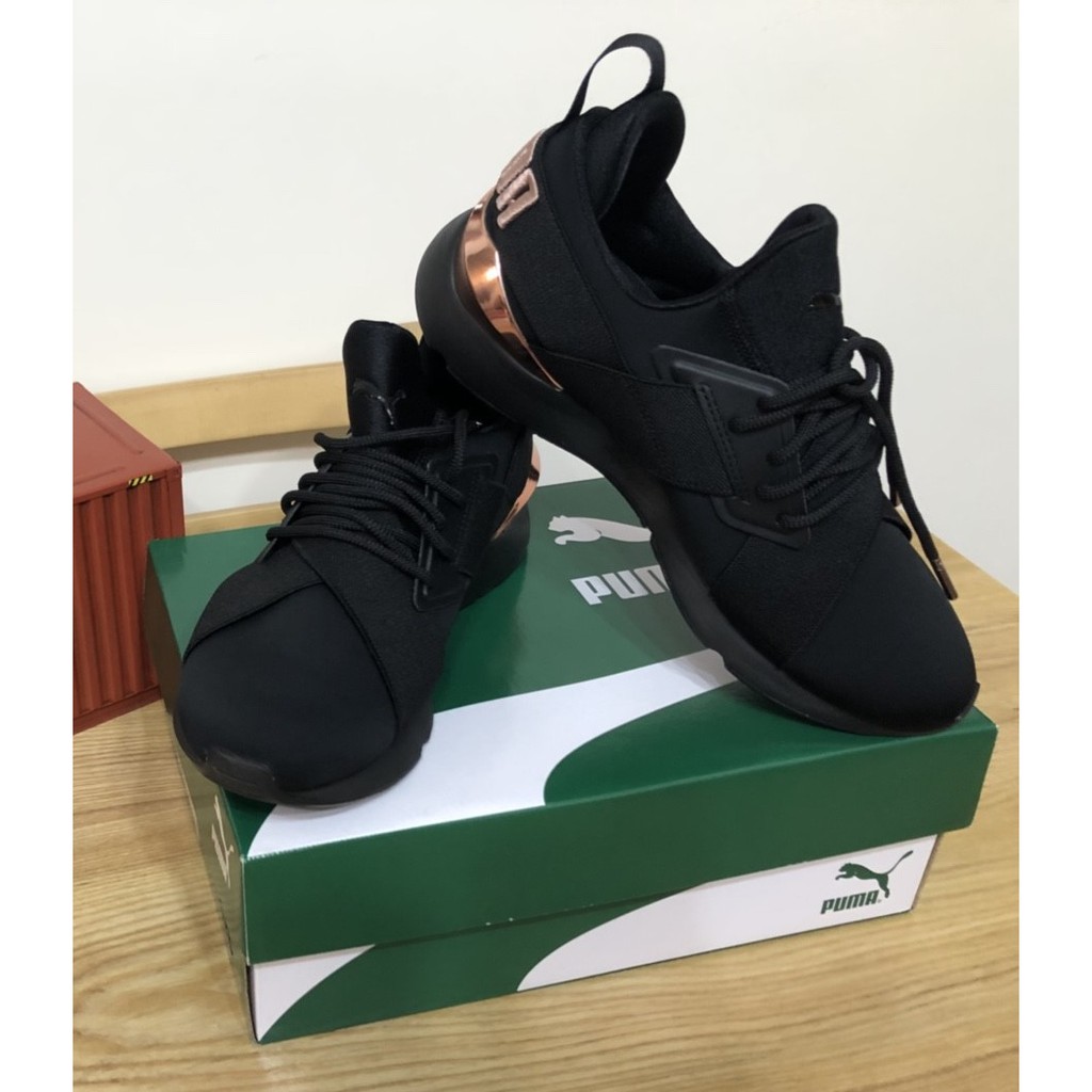 puma muse metal mens gold