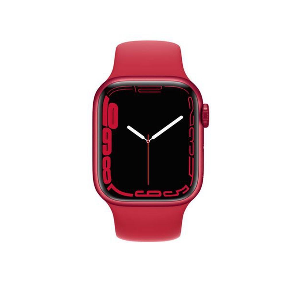 Apple Watch S7 鋁金屬(41紅)  MKN23TA/A 【全國電子】