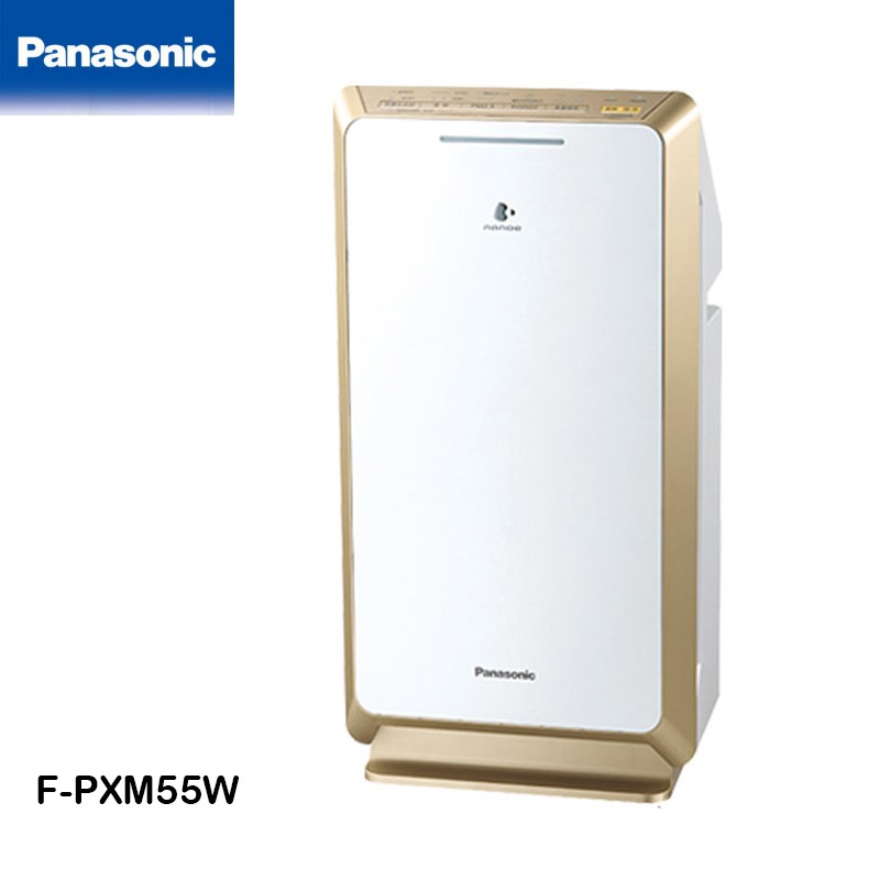 Panasonic 國際牌 12坪 ECONAVI nanoe 空氣清淨機 F-PXM55W