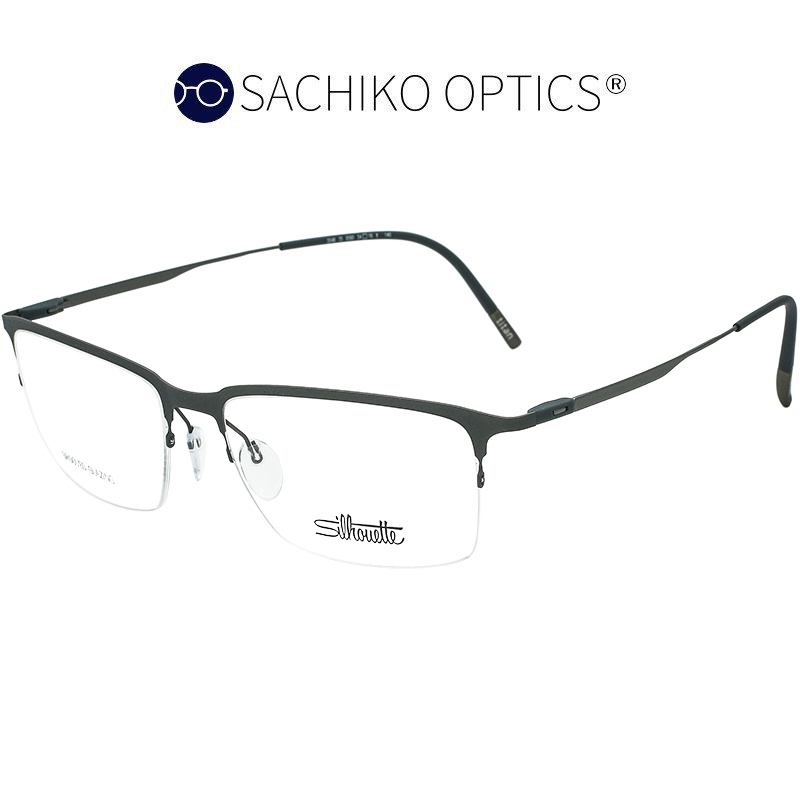 silhouette 5548 詩樂光學眼鏡｜奧地利高度數斯文半框眼鏡 男生品牌眼鏡框【幸子眼鏡】