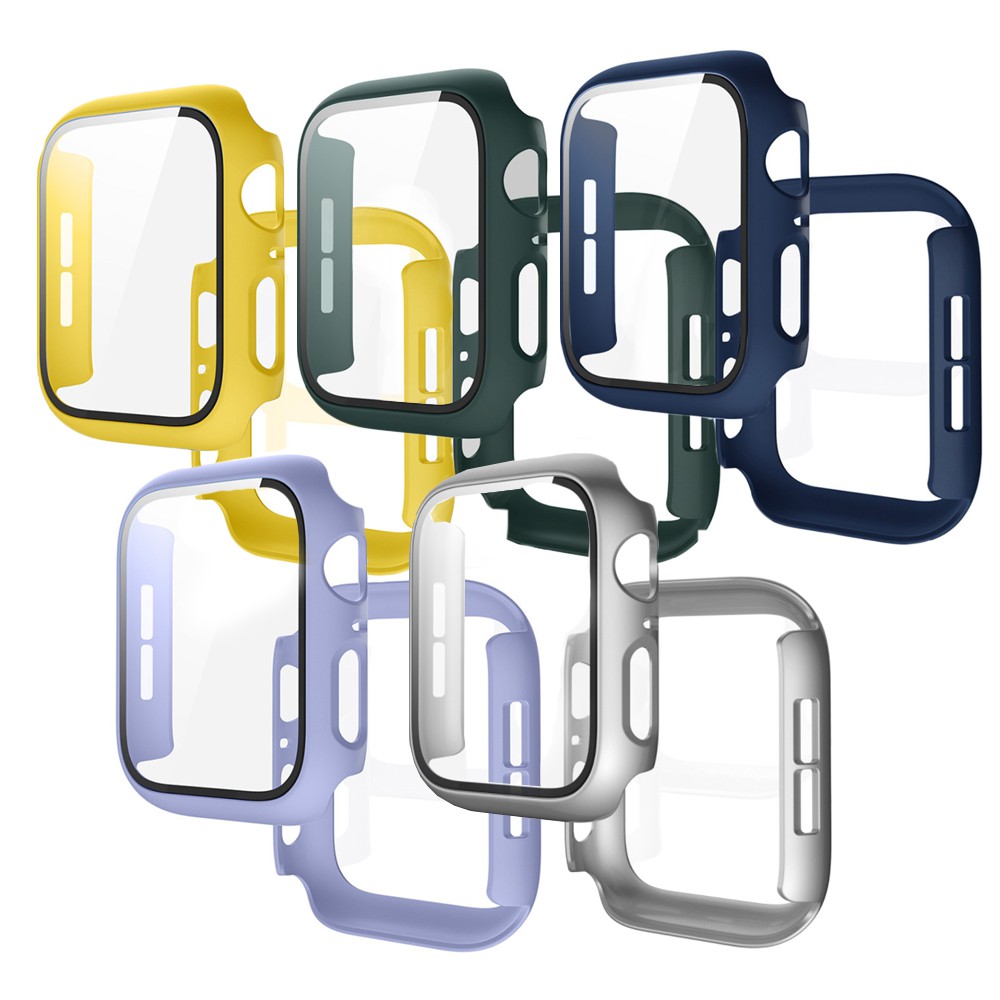 Apple Watch 鋼化玻璃 保護殼 8 7 SE 6 5 4 3 / 38 40 41 42 44 45 mm