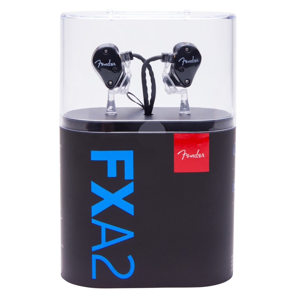 【保固一年】FENDER CXA1 入耳式耳機 耳道式耳機 耳掛式耳機 抗噪耳機 黑色