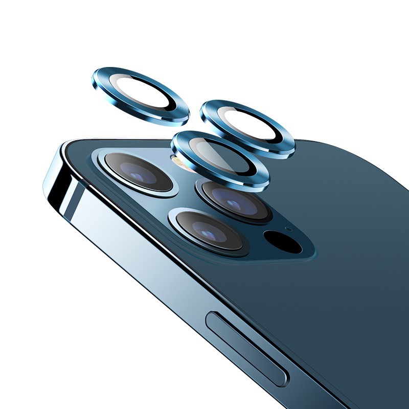 USAMS 康寧玻璃藍寶石鏡頭膜 iPhone 12/12 Pro Max/12 Pro/12 Mini 鋼化玻璃貼膜