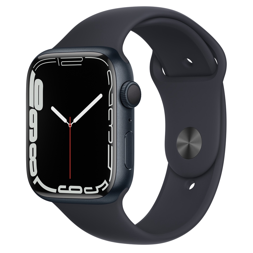 Apple Watch S7 45mm GPS版 鋁合金屬錶殼 藍/午夜/星光/綠/紅【蘋果授權經銷商】