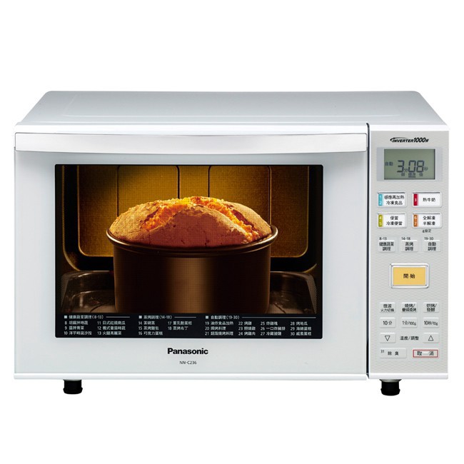 Panasonic 國際牌- 23公升燒烤變頻式微波爐 NN-C236 廠商直送
