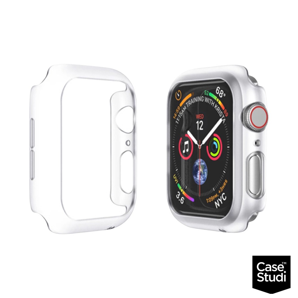 CaseStudi Apple Watch 44mm Series4/5/6/SE Explorer  保護殼 霧透白