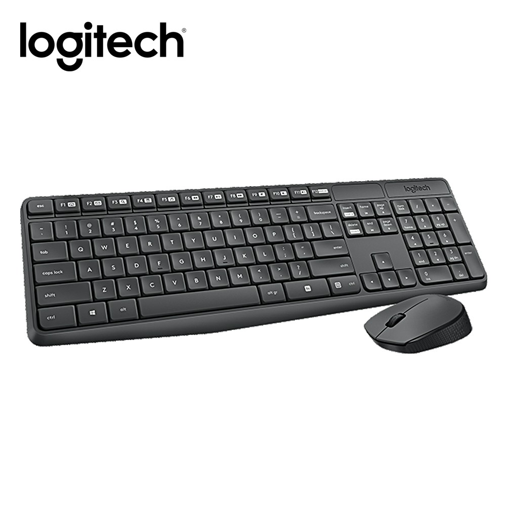 Logitech 羅技 MK235 無線鍵盤滑鼠組--小資無線鍵盤首選 (現貨供應中)