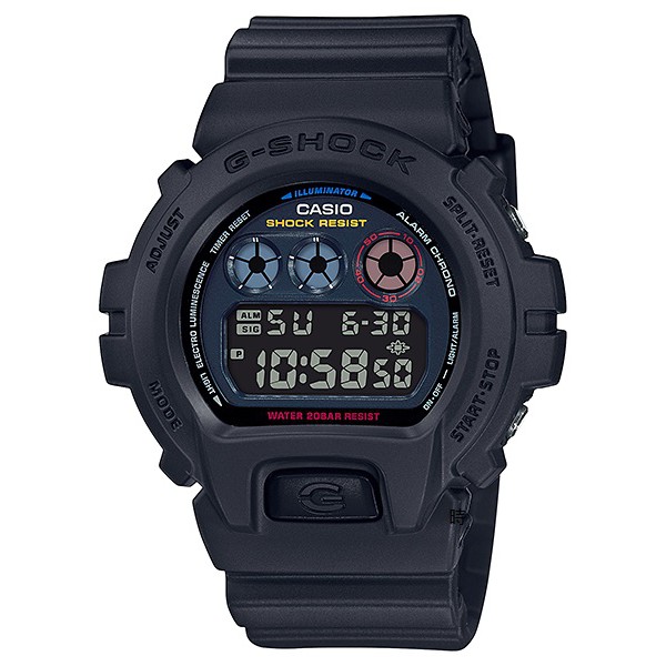 CASIO 卡西歐 G-SHOCK 運動 電子 軍用手錶(DW-6900BMC-1)